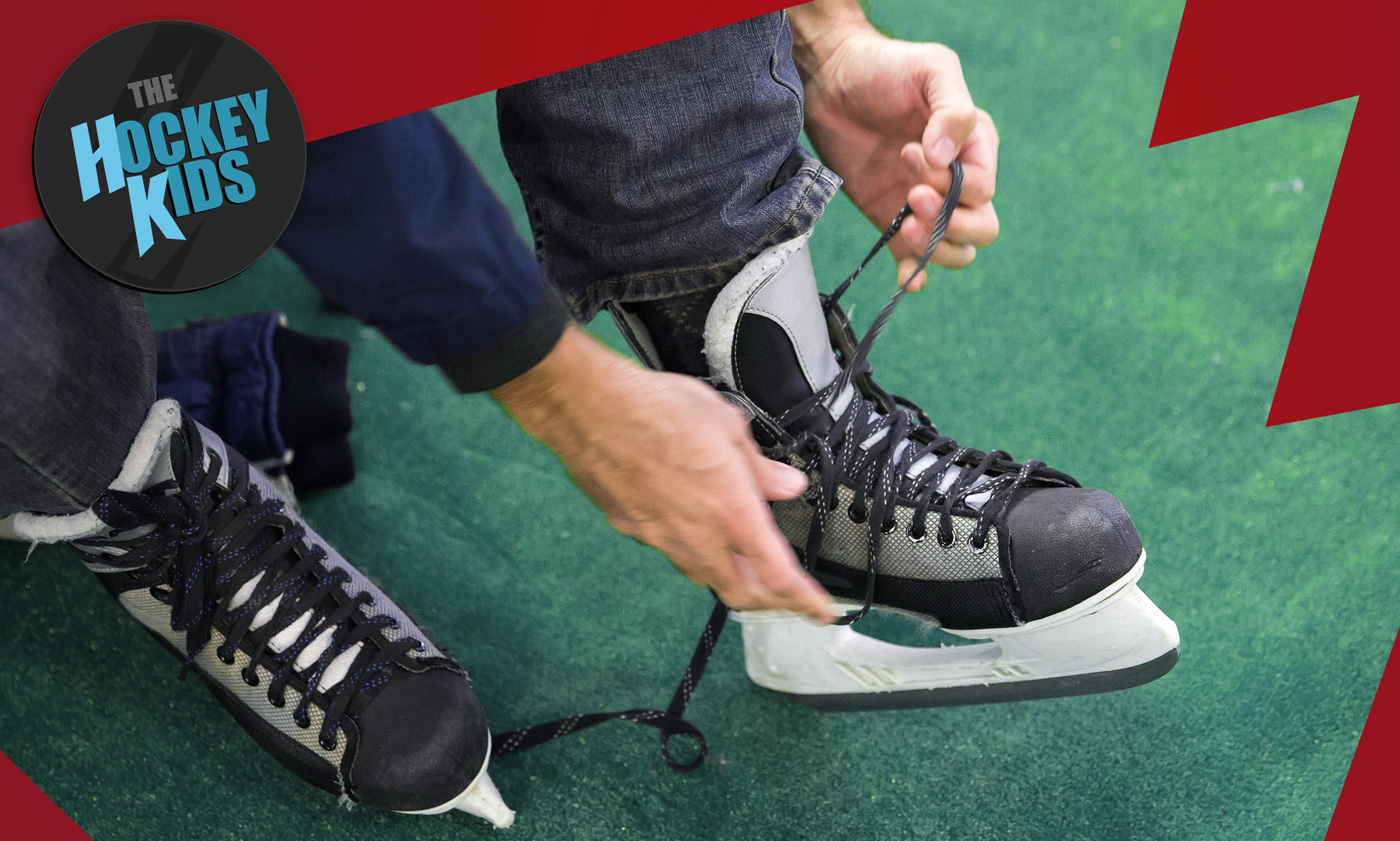 How to Tie Your Skates The Hockey Kids